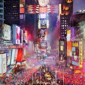 Célébration du Nouvel An à Times Square