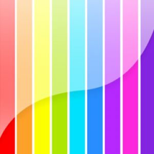 Design Abstrait en Dégradé Coloré