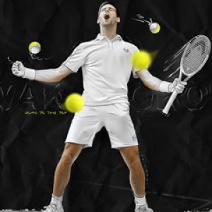 Novak Djokovic Champion de Tennis