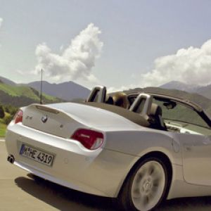 BMW Z4 Cabriolet sur Route Panoramique