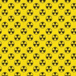Motif de Symbole de Radiation