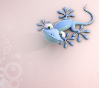 Gécko Bleu Mignon