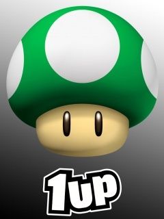 Champignon 1UP de Mario