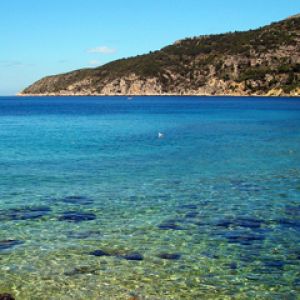 Vue de l'Océan Bleu Clair