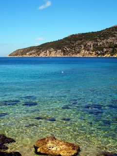 Vue de l'Océan Bleu Clair