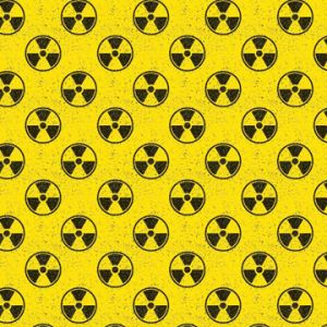 Motif de Symbole de Radiation