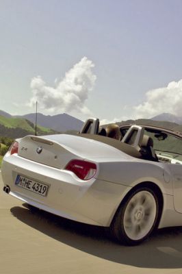 BMW Z4 Cabriolet dans la Nature