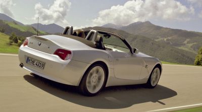 BMW Z4 Cabriolet sur Route Panoramique