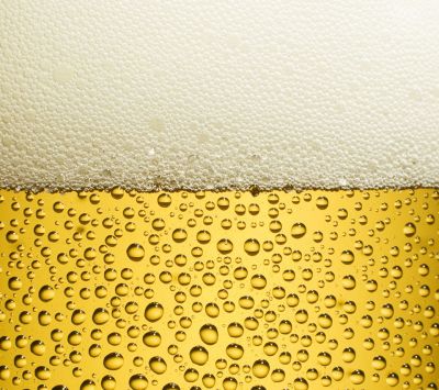 Bière Rafraîchissante avec Bulles
