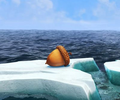 Gland Animé sur la Glace