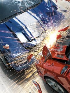 Collision de voitures