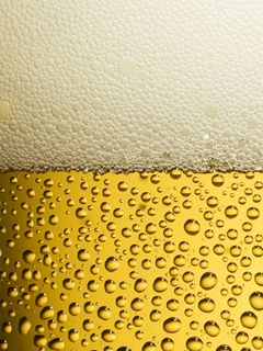 Bière Rafraîchissante avec Bulles
