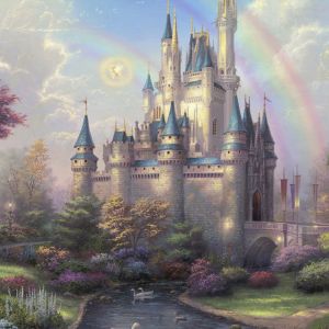 Château Fantastique avec Arc-en-Ciel