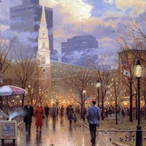 Scène Urbaine du Soir