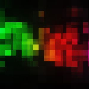 Art Pixel Abstrait Coloré