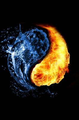 Feu et Eau Yin Yang