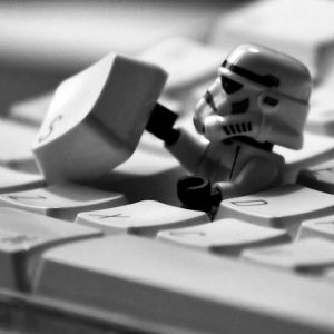 Aventure du Stormtrooper sur le Clavier
