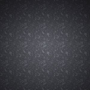 Motif Floral Sombre Élégant