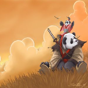 Aventure du Panda Samouraï