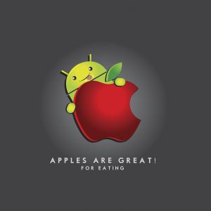 Illustration Android Pomme