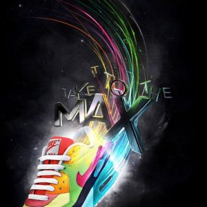 Design Coloré Nike Air Max