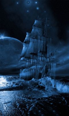 Navire Fantastique dans l'Espace