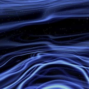 Vagues Abstraites Bleues