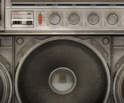 Haut-parleur Boombox Rétro