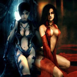 Personnages Fantastiques dans un Cadre Sombre