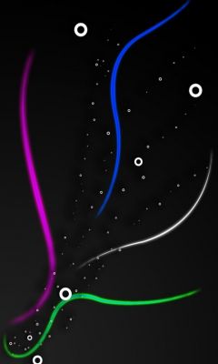 Lignes Abstraites Colorées