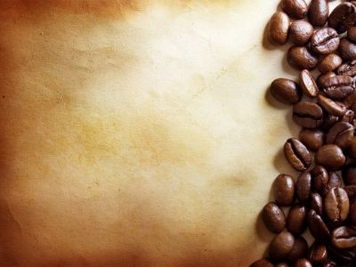 Fond de Grains de Café