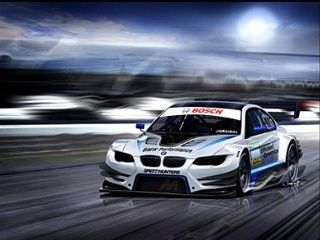Voiture de course BMW