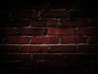 Texture de Mur en Brique Sombre