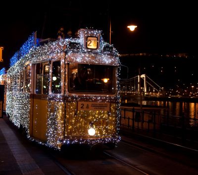 Tramway Festif à Budapest