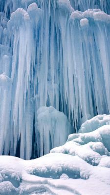 Formations de Glace Étonnantes