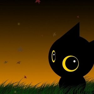 Illustration de Chat Noir Mignon
