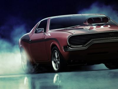 Voiture Musculaire Classique