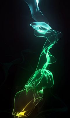 Fumée Abstraite Colorée