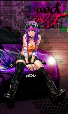 Art de Fille Rapide