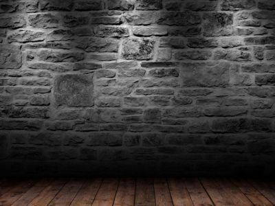 Fond de Mur en Pierre Sombre
