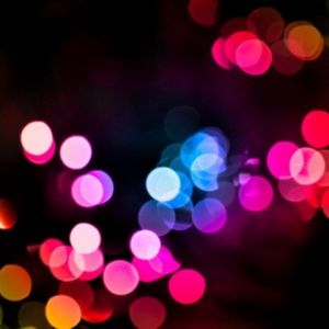 Lumières Bokeh Colorées