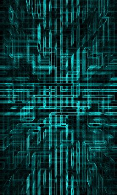 Motifs Technologiques Futuristes