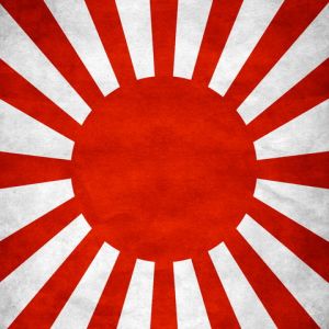 Drapeau du Soleil Levant Japonais