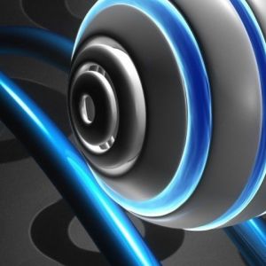 Design Abstrait Futuriste