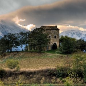 Paysage Italien Scénique