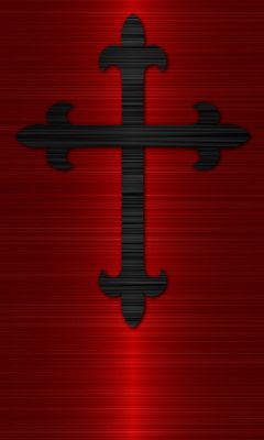 Design de Croix Rouge et Noire