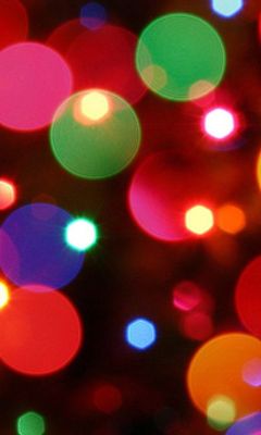 Lumières de Noël Colorées