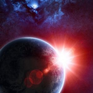 Superbe Fond d'Écran de Planète Spatiale