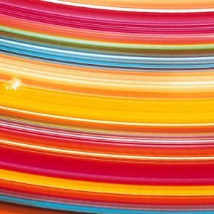 Traînées de Lumière Abstraites Colorées