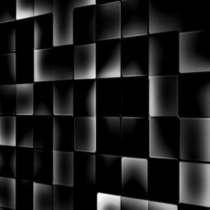 Motif Abstrait Noir et Blanc